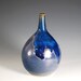 Bottle Vase / Weed Pot in Purple Rain Glaze - Wheel Thrown Stoneware Clay