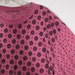 Dusty pink tshirt t-shirt 80s punk new wave esprit pop art L XL graphic women unisex slouch