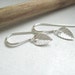 Simply Sterling, Itty Bitty Leaves, Sterling Silver Earrings Nature Lover Jewelry