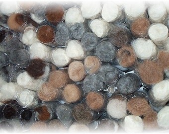 Alpaca Bits and Pieces for Needle Felting