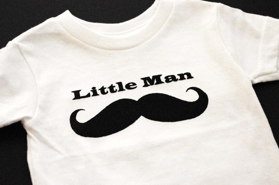 Little Man Mustache Toddler T-Shirt