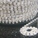 3 Feet Rhinestone Chains...Bright White Silver Plated...3.5mm...SS14...1 yard...EH62