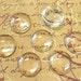 20 Clear Glass Cabochon Dome...16mm...Cameo...Transparent...N22