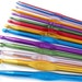 New 14 Piece Aluminum Crochet Hook Set 6 inch 2-10mm Needles Knit Knitting N33