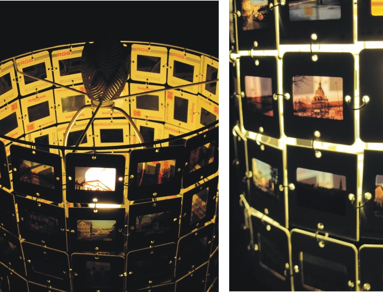 PHOTO SLIDE LAMPSHADE Your slides or mine