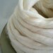 Natural - Organic and Fair Trade Spinning Cotton - Carded Sliver - 1 oz