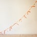 Bright Orange Spring Flower Garland, Approx. 8 ft.