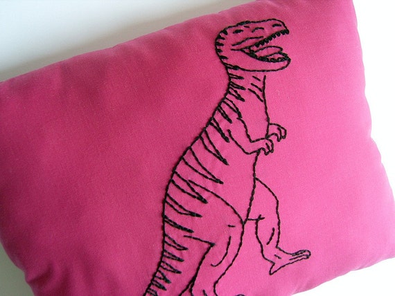 dinosaur squishy pillow