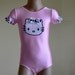 Little Dancer Skater Celebration Leotard with Kitty Applique Size 2T - C7