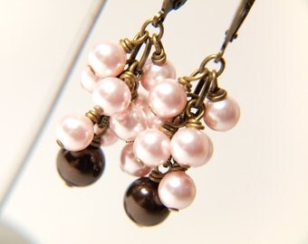 Cyber Monday Sale Christmas Gift Swarovski Pearl Earrings