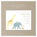jungle - zoo animals baby shower invitation : RESERVED LISTING rachelle