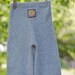 Upcycled Wool Longies - Cloth Diaper Cover - Bottlenose Dolphin