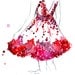 Watercolor and Pen Fashion Illustration, Jessica Durrant, - Do a Twirl print