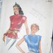 Lets go out for Chinese Butterick 6921 misses sz 12 vintage top