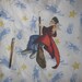 Harry Potter twin flat bed sheet reclaimed linens