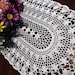 White Crochet Runner