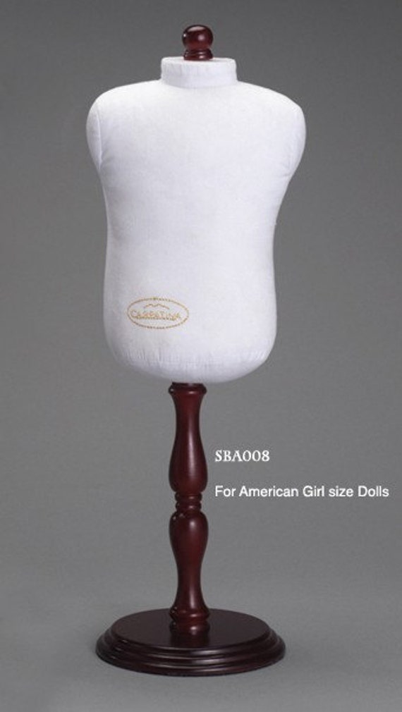 Doll Clothes Dress Form Display or Mannequin for sewing or