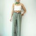 70's Vintage Wool Tweed Pendleton High Waist Pants