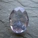 Violet Blue Mystic Quartz Oval Focal, 22.5mm (11w50-7)