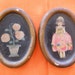 Tiny Plaster Hand Painted Paintings