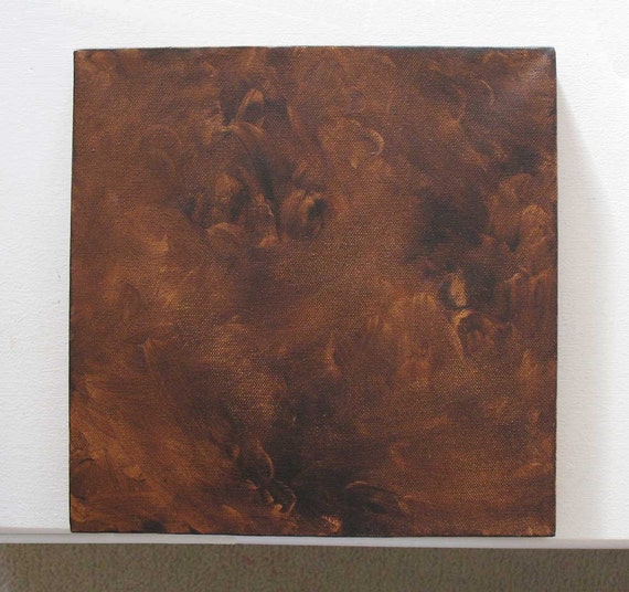 Canvas Art Square Large Brown