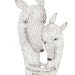 Hold me close / ORIGINAL ILLUSTRATION / Pen drawing / Hold me tight / Black and white / Scribble / Animals drawings
