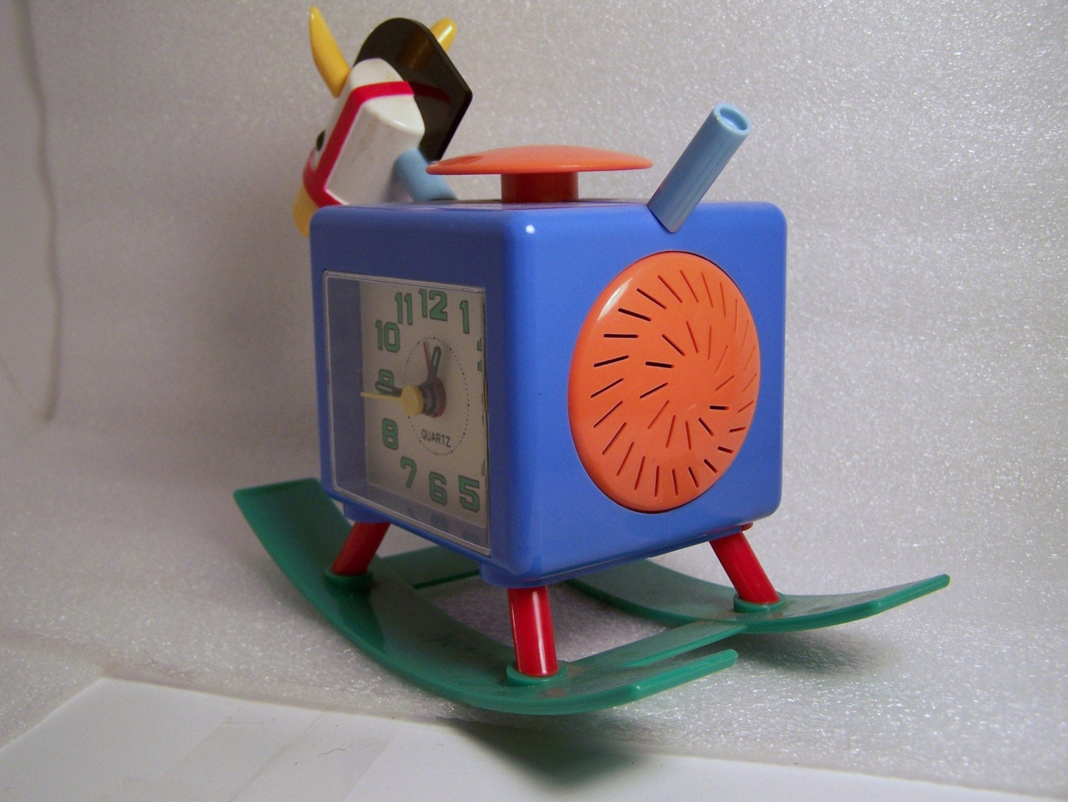 cute rocking horse alarm clock