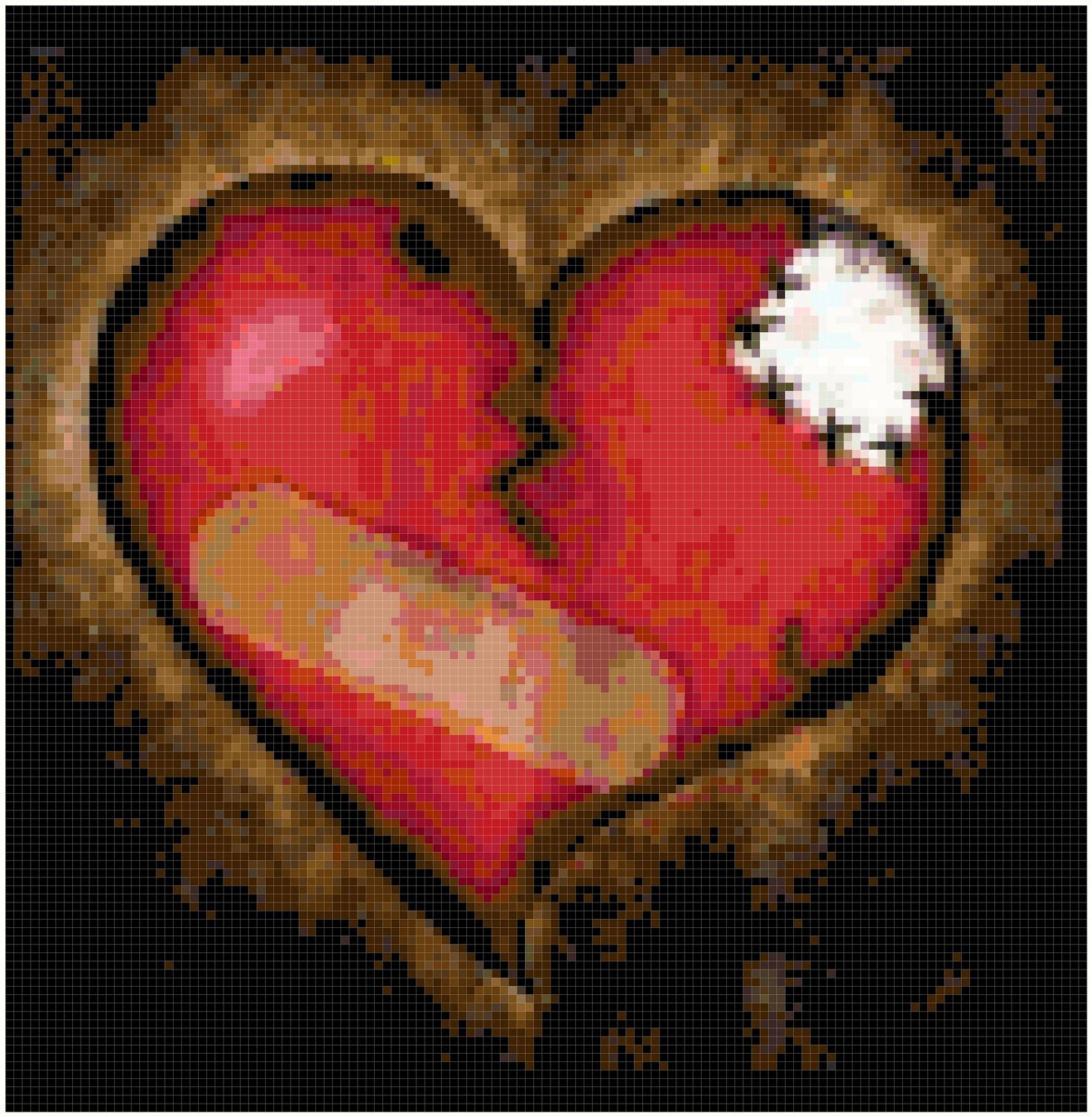 Mending a Broken Heart Original Cross Stitch Pattern