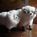 Needle Felted Sheep and Lamb Animals - Soft Sculpture Needlefelted Animals by Bella McBride