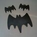 BAT PENDANT AND EARRING SUPPLIES ... VERY UNIQUE PIECES ... PROFESSIONAL BURNISHED, NO SHARP EDGES ON THESE JEWELRY COMPONENTS