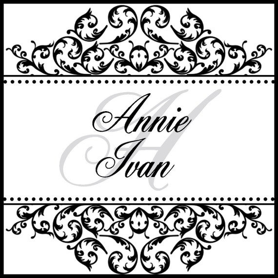 Custom Wedding Logo Design