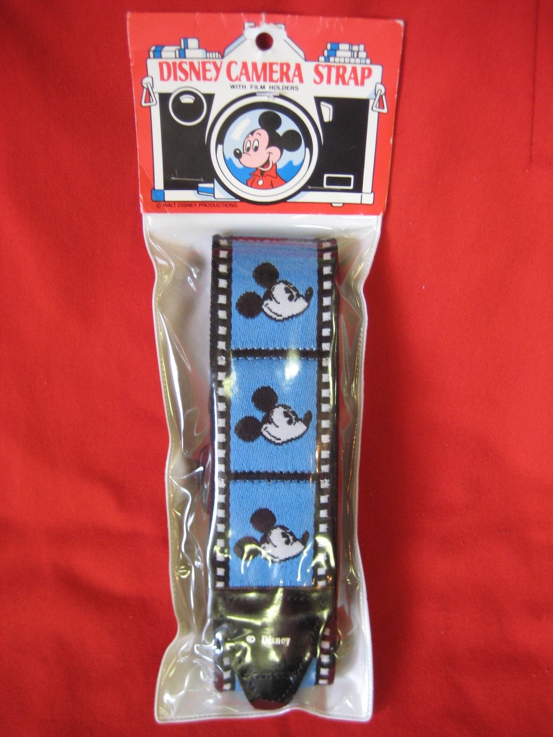 70s DEADSTOCK Disney Camera Strap