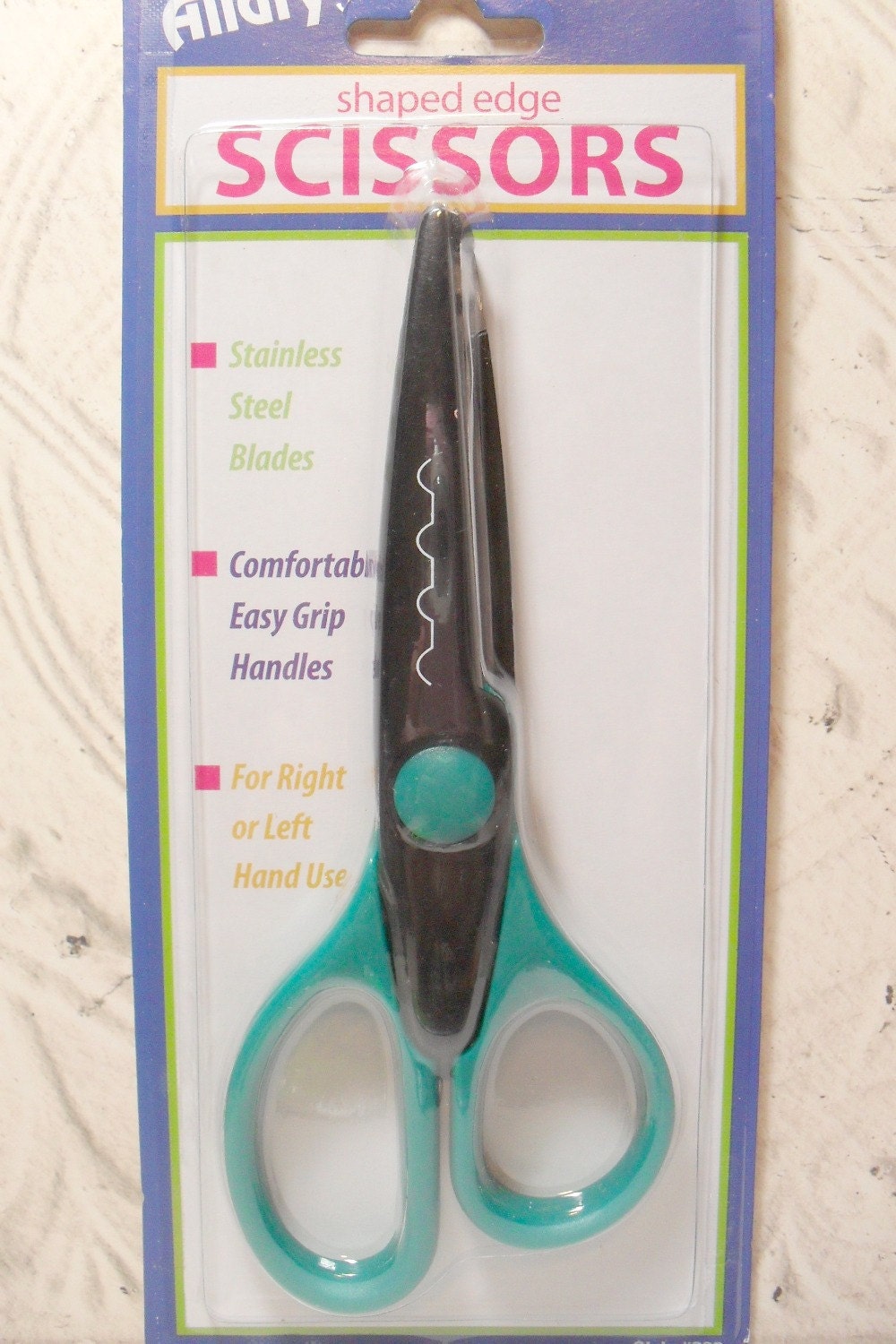Allary Paper Edger Shape Scissors Postage Stamp