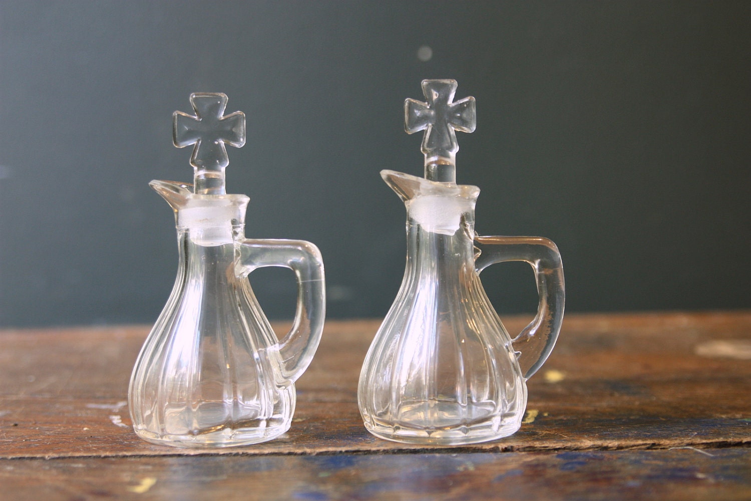 Catholic Water and Wine Cruets Catholic Water and Wine Cruets