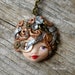 Lady steampunk necklace