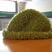 Chartreuse Mohair-Blend Boucle Hat
