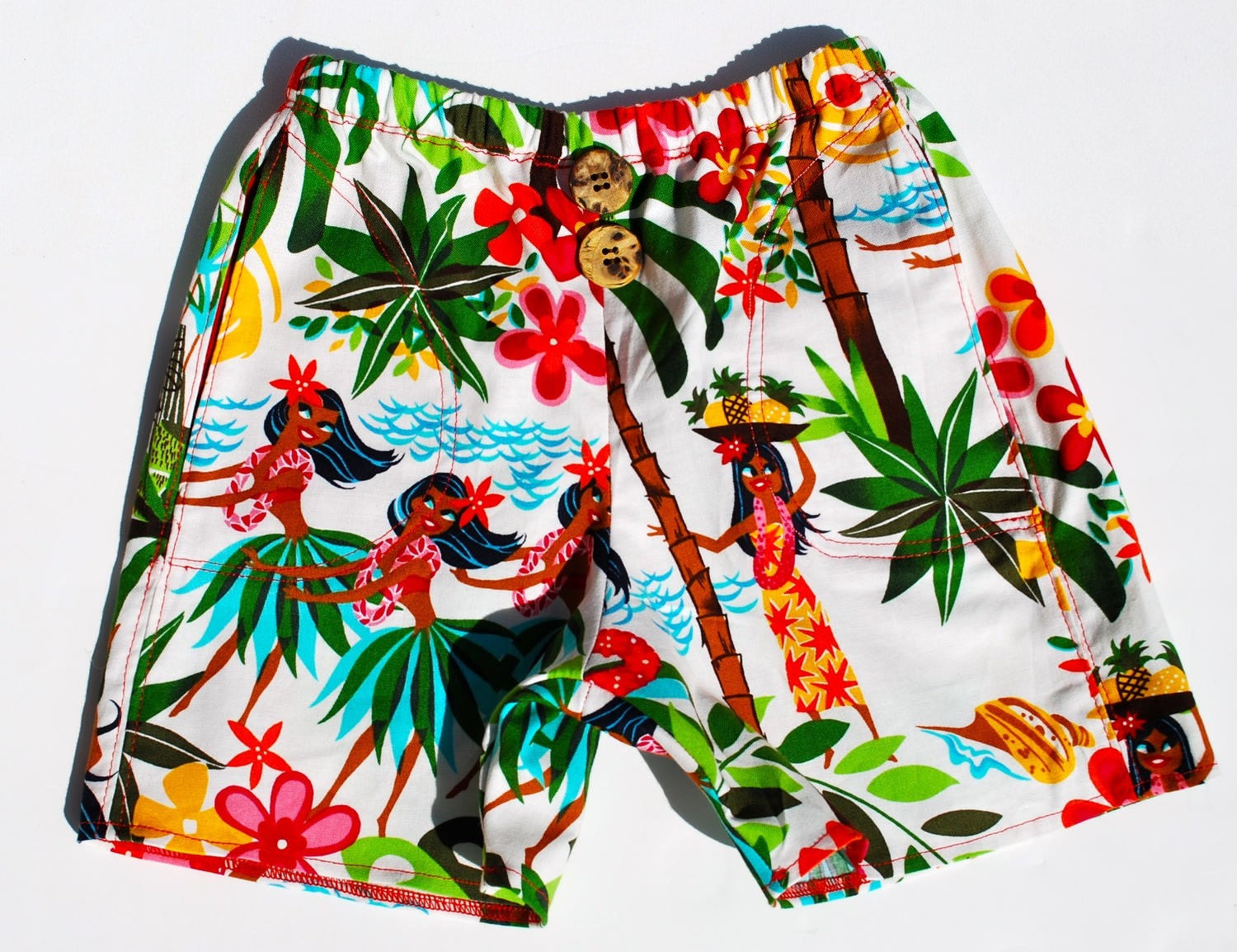 Hawaiian Luau Board Shorts