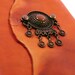 Tribal Fire - Leather Art Journal - Handmade Journal