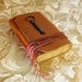 Victorian Secret - Leather Journal with Antique Skeleton Key and Vintage Style Paper