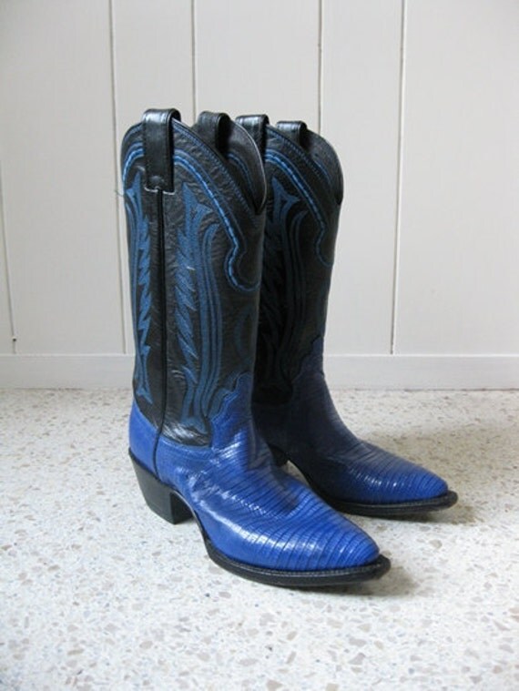 lizard skin cowboy boots for sale