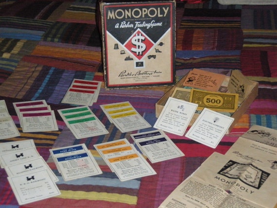 1935 monopoly game