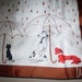 Vintage Vera Scarf Cats and Dogs in the Rain
