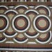 Vera Brown Stripes and Circles STANDARD PILLOWCASE - REclaimed Bed Linens