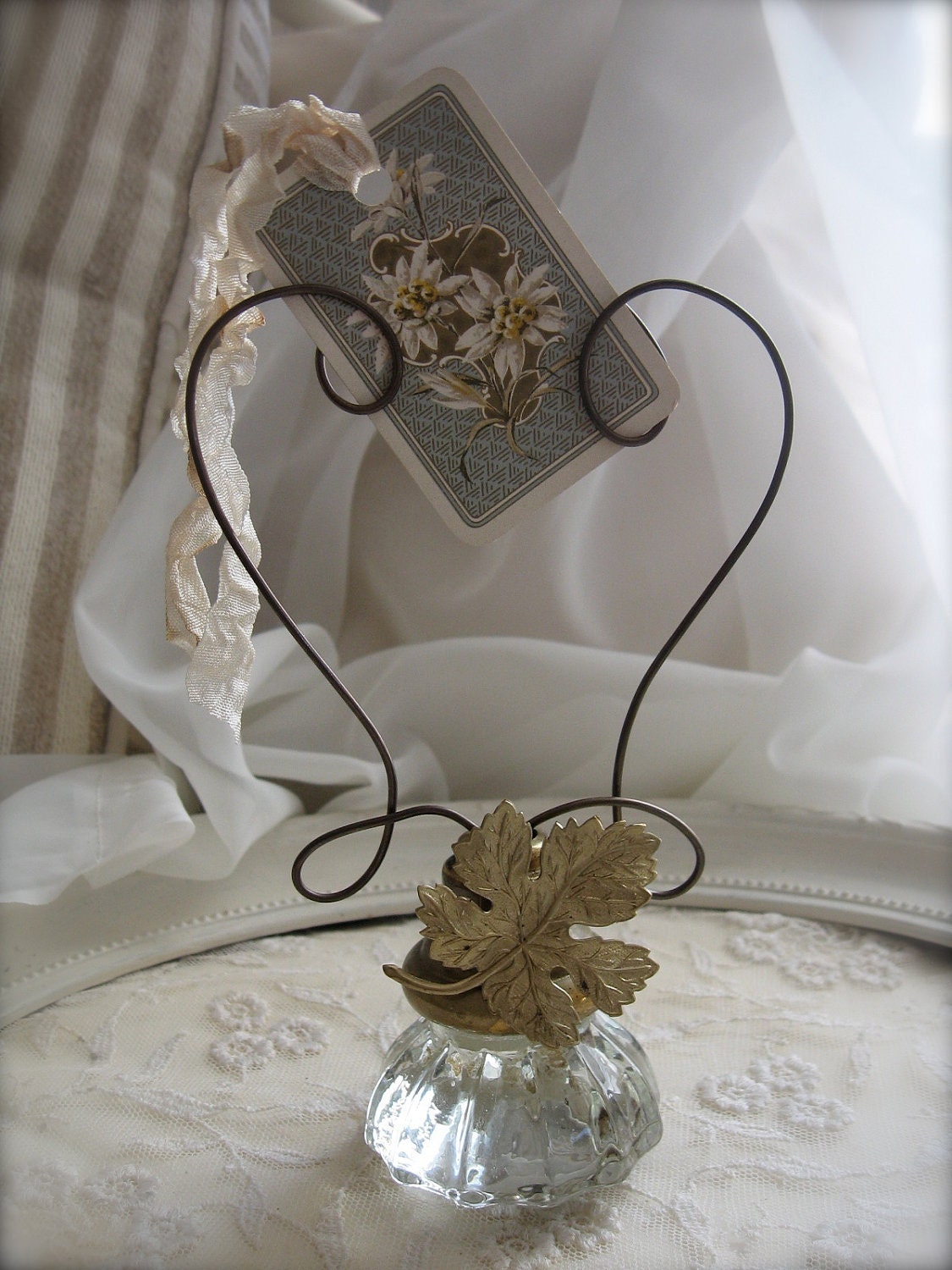 Vintage Door Knob Inspiration Holder by PetiteMichelleLouise