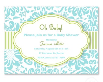 Printable personalize pinup invitation tupperware party