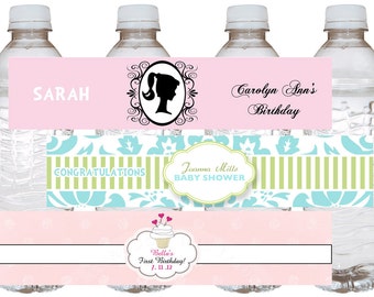 WILLY WONKA fizzy lifting drink Printable digital pop label