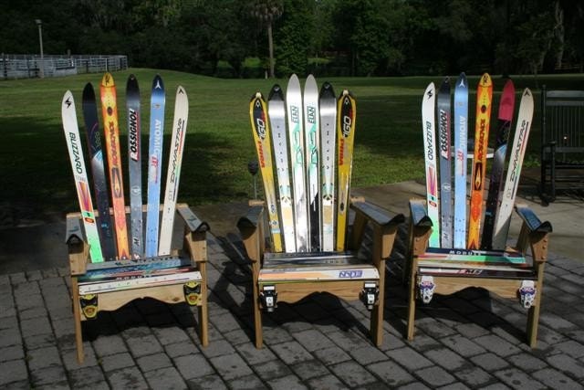 Adirondack Snow Ski Chairs