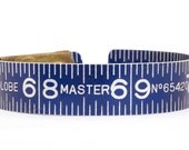 Vintage GlobeMaster Ruler Bangle with Emblem