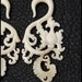 White Garden Ear Plug 6 Gauge