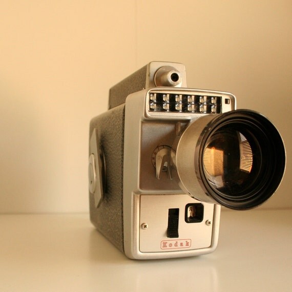 1960s kodak zoom 8 movie camera vintage